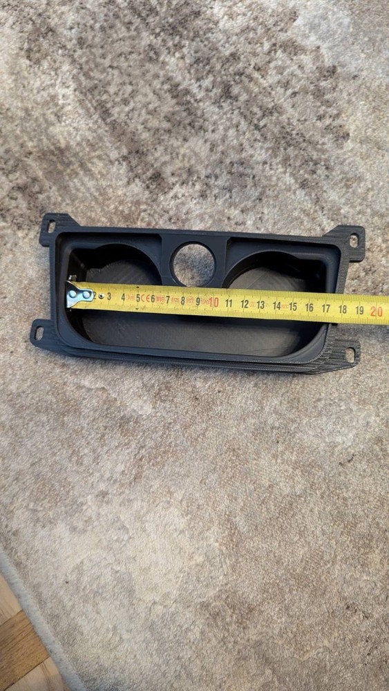 BMW e90 e91 e92 e93, Dual Cup Holder Smoker Package Insert, 3D Printed in PETG