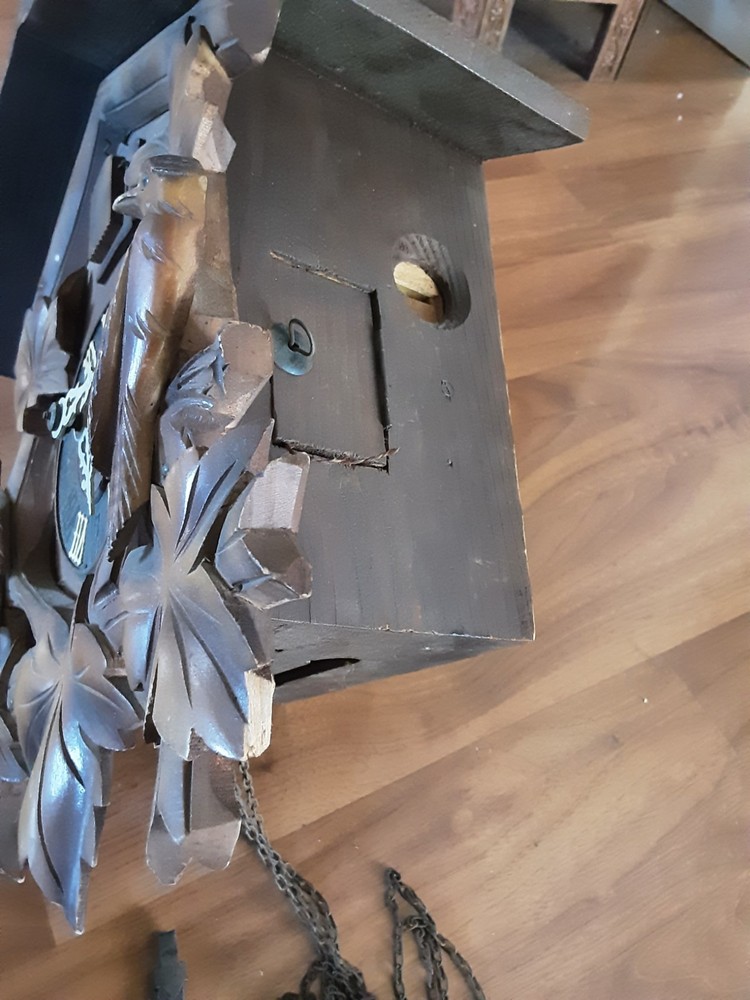 German Black Forest Vintage Cuckoo Clock