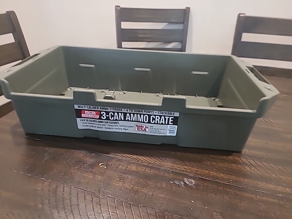 Mgm Case Gard 3 Can Ammo Crate