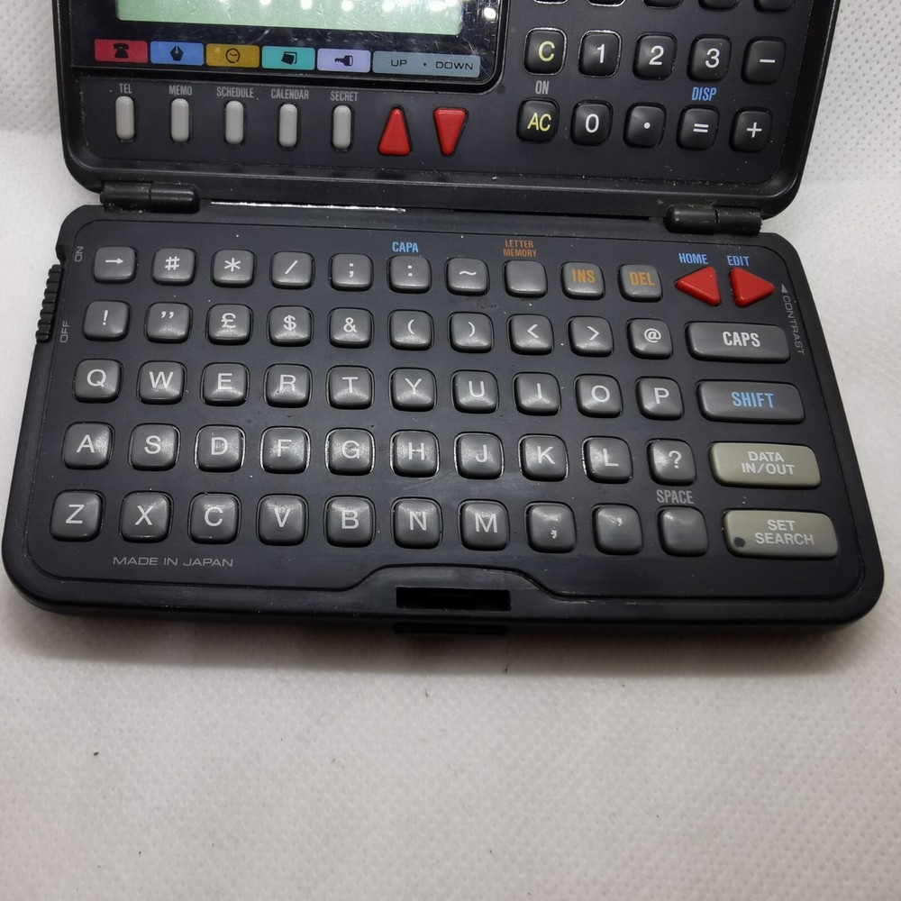 Vintage Casio 32 Kb Digital Diary SF-4100 Tested