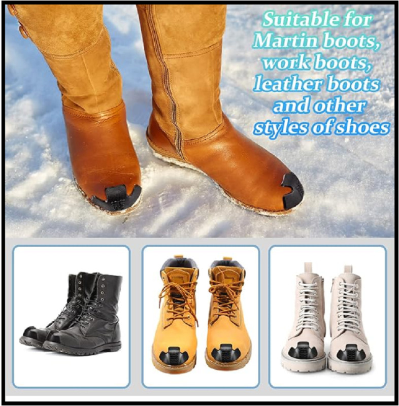 Boot Toe Protectors 4 Pieces Boot Guards Work Boot Toe Guards Work Boot Toe Boot