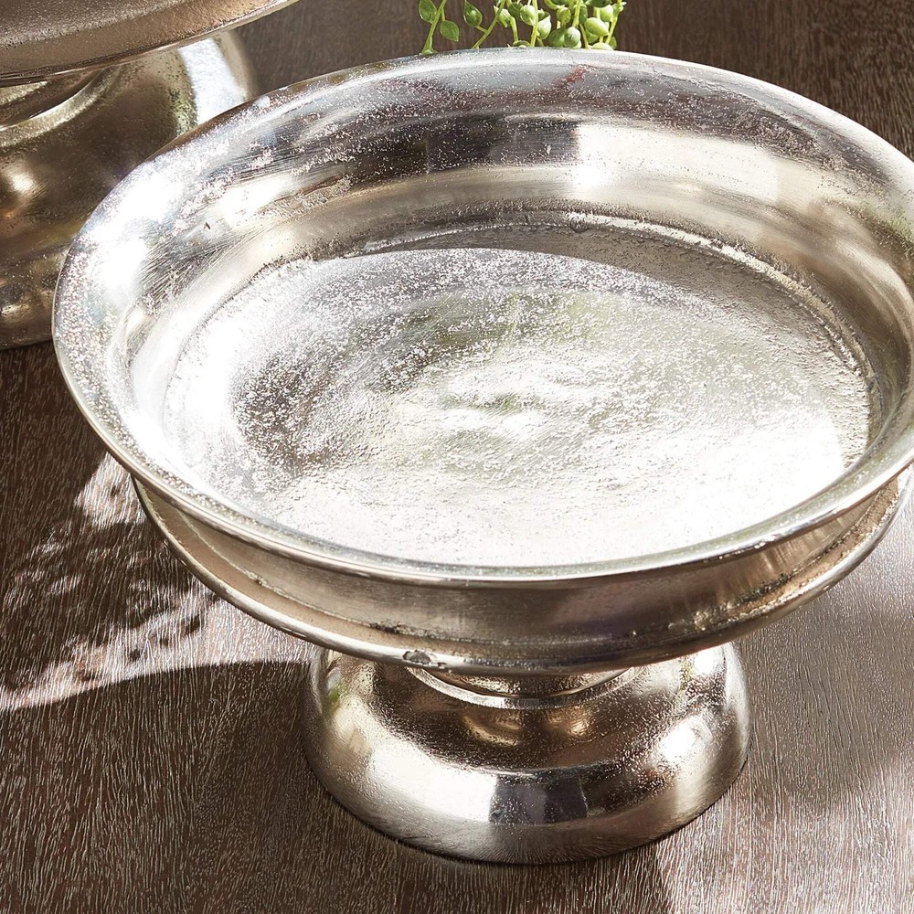 Silver Pedestal Centerpiece, Small