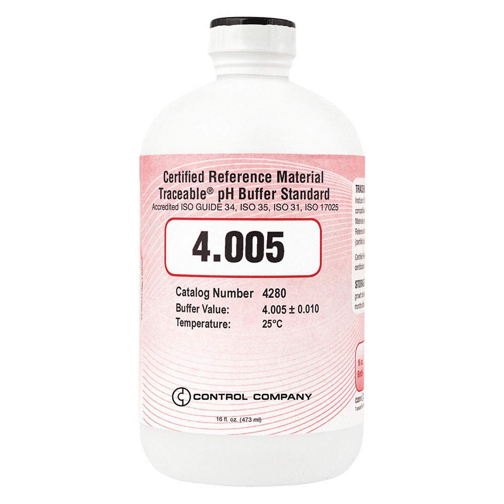 TRACEABLE 4280 pH Standard,Cert. Ref Material,CRM 4.005 PK 5