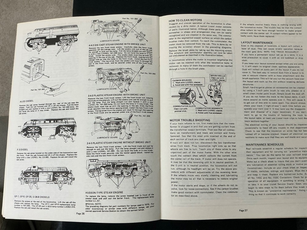 1975 LIONEL TRAIN AND ACCESSORY MANUAL