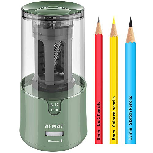 Electric Pencil Sharpener, Green