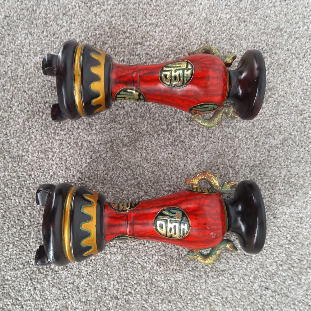 ASIAN DECOR CANDLESTICKS