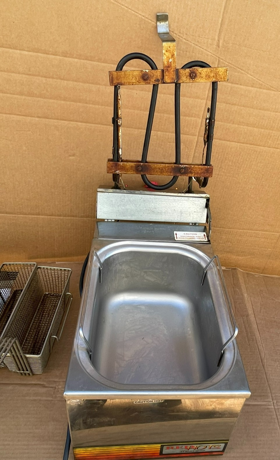 Eagle Countertop Deep Fryer 120V / 1800W / Model EF10-120