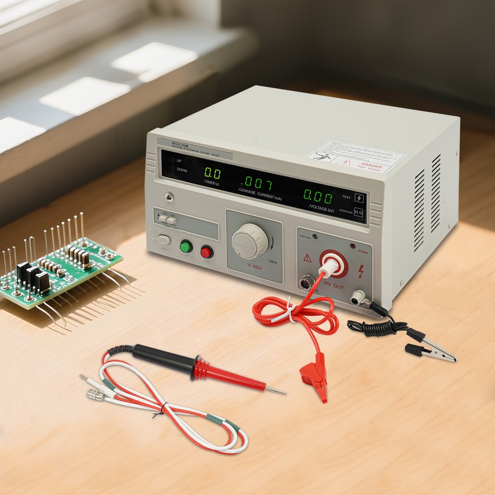 Hi-Pot Tester Insulation Resistance Testing Tool 5KV AC Withstand Tester Current