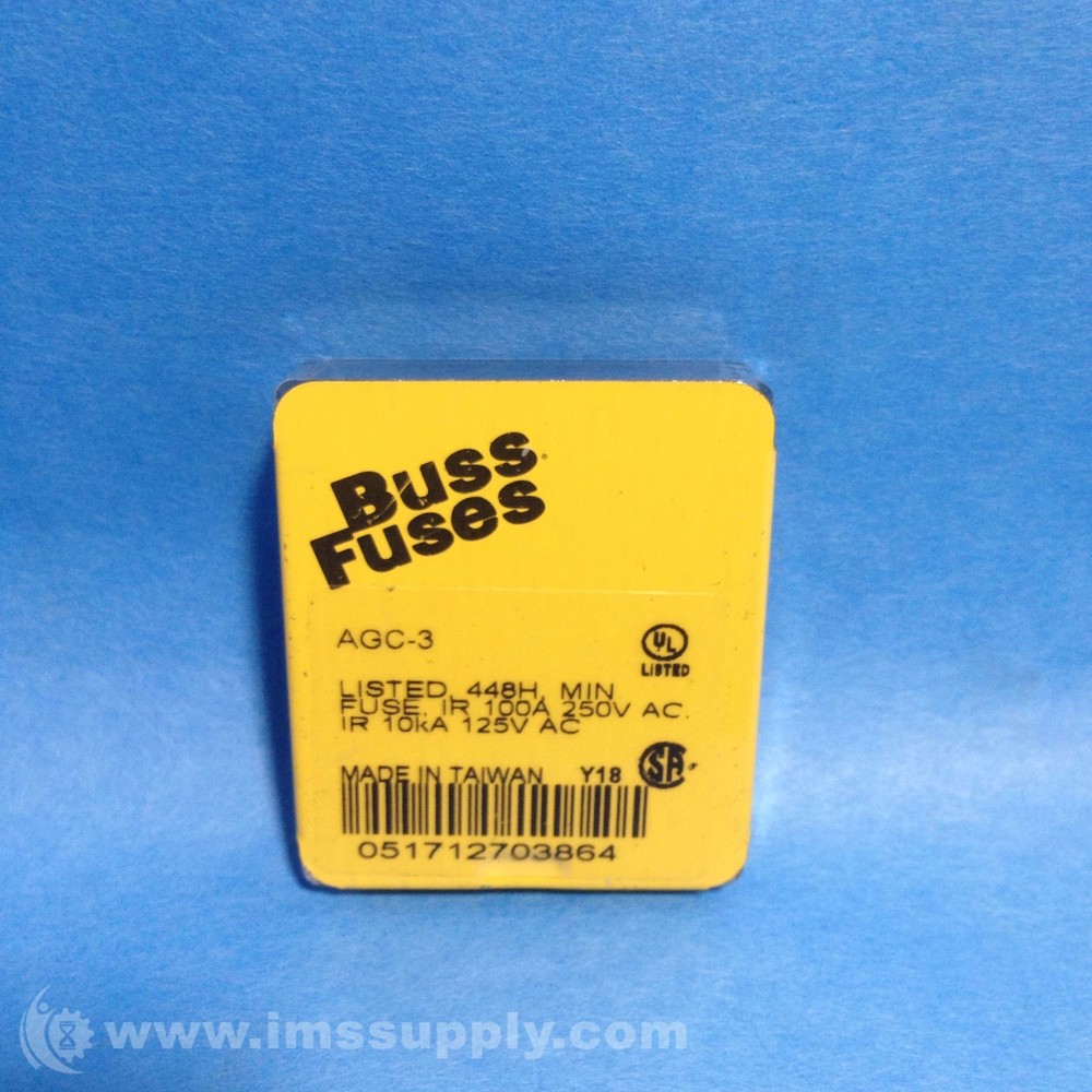Buss AGC-3 Fuse FNFP