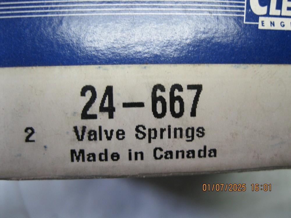2 Clevite 24-667 Engine Valve Springs (2 pack)