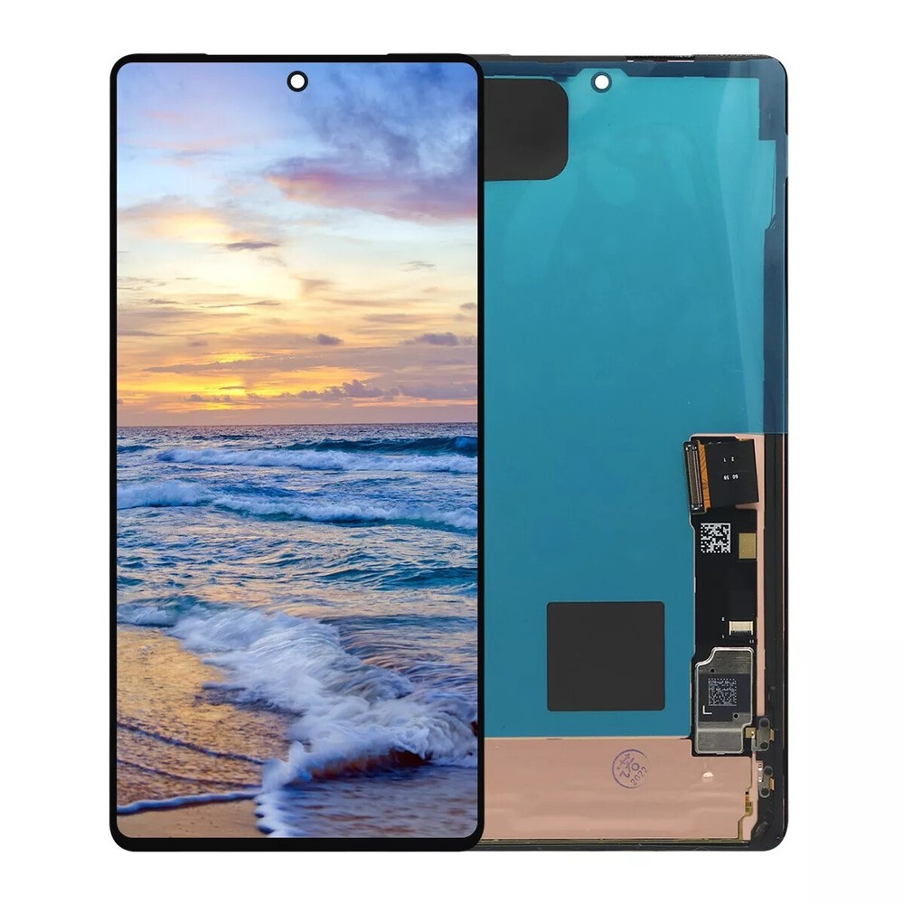 For Google Pixel 7 Pro GP4BC GE2AE OLED LCD Touch Screen Digitizer Display Frame