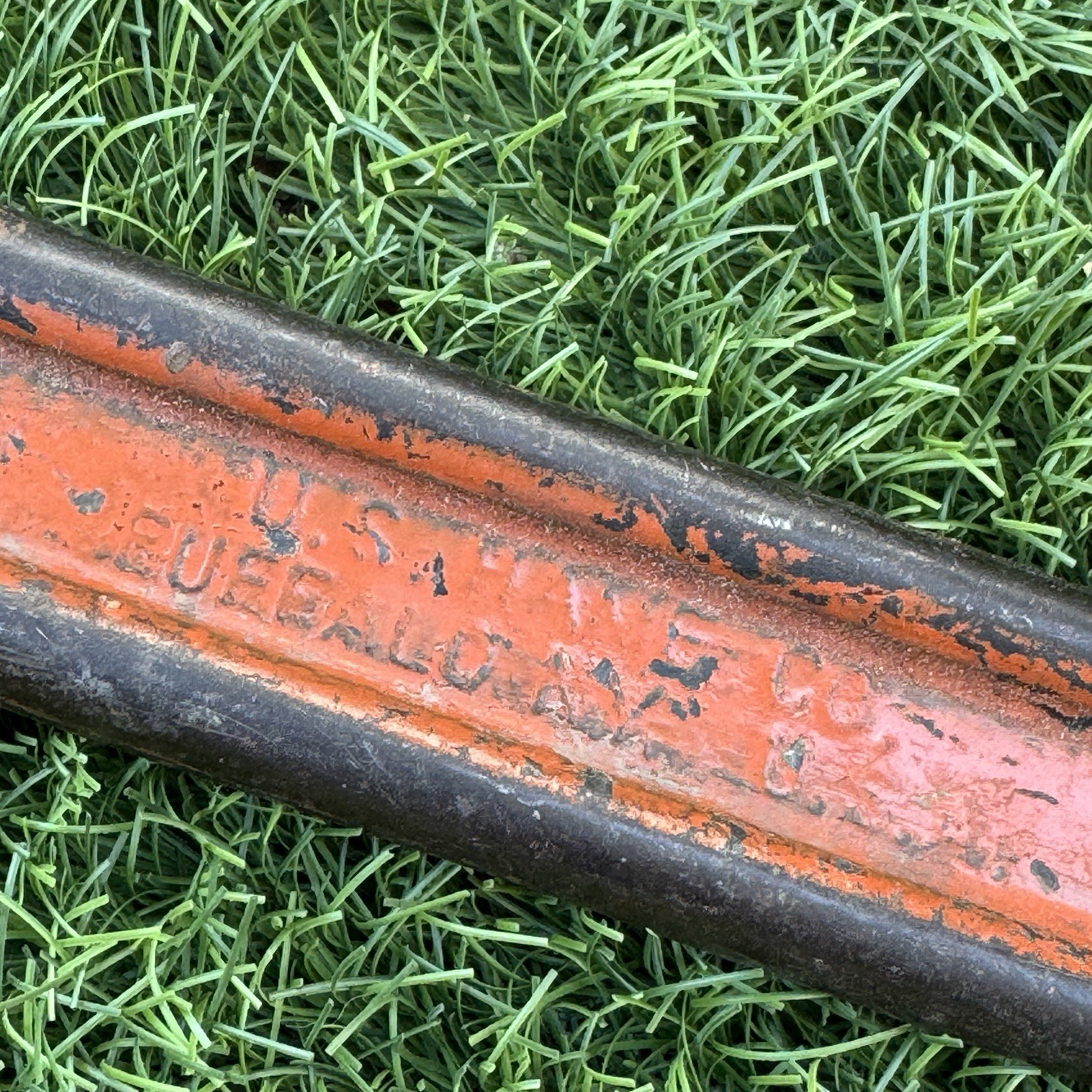 24” Lawson Offset Pipe Wrench 1920's U.S. Hame Co. Buffalo, N.Y. Vintage Antique