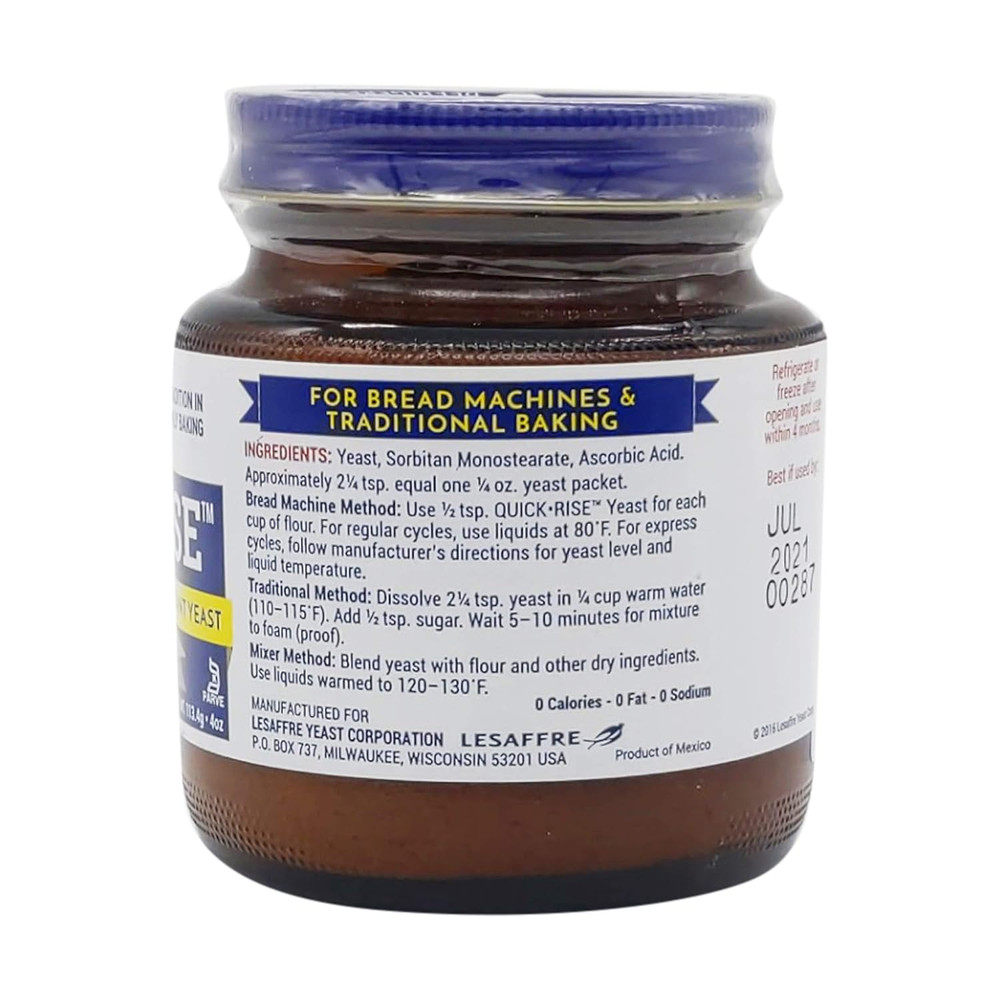 Bread Machine Yeast, 4 Ounce