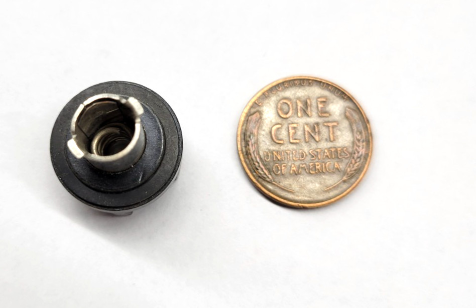 FUSE-CAP-1 (2PCS) " FUSE-FUSE " TWIST LOCK STYLE FITS 3AG SIZE FUSES * BLACK *