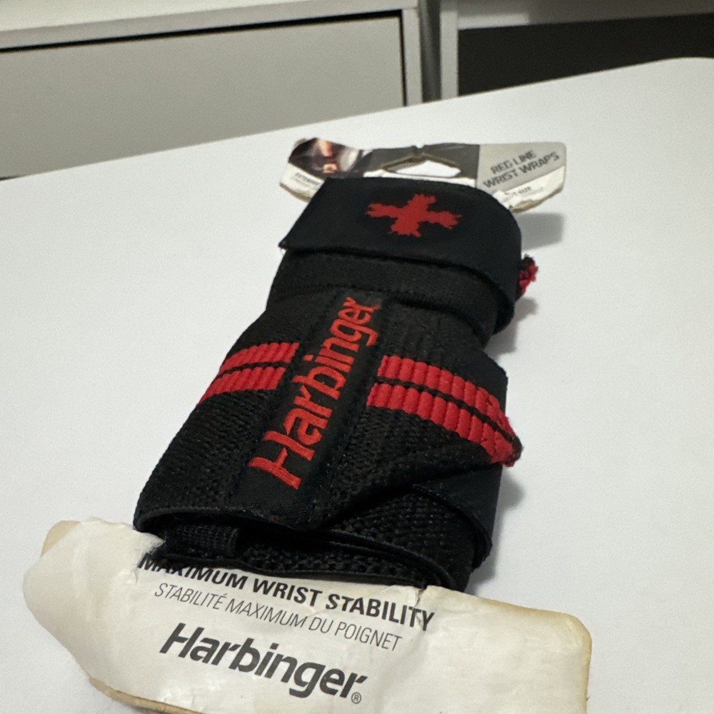 Harbinger Red Line Wrist Wraps