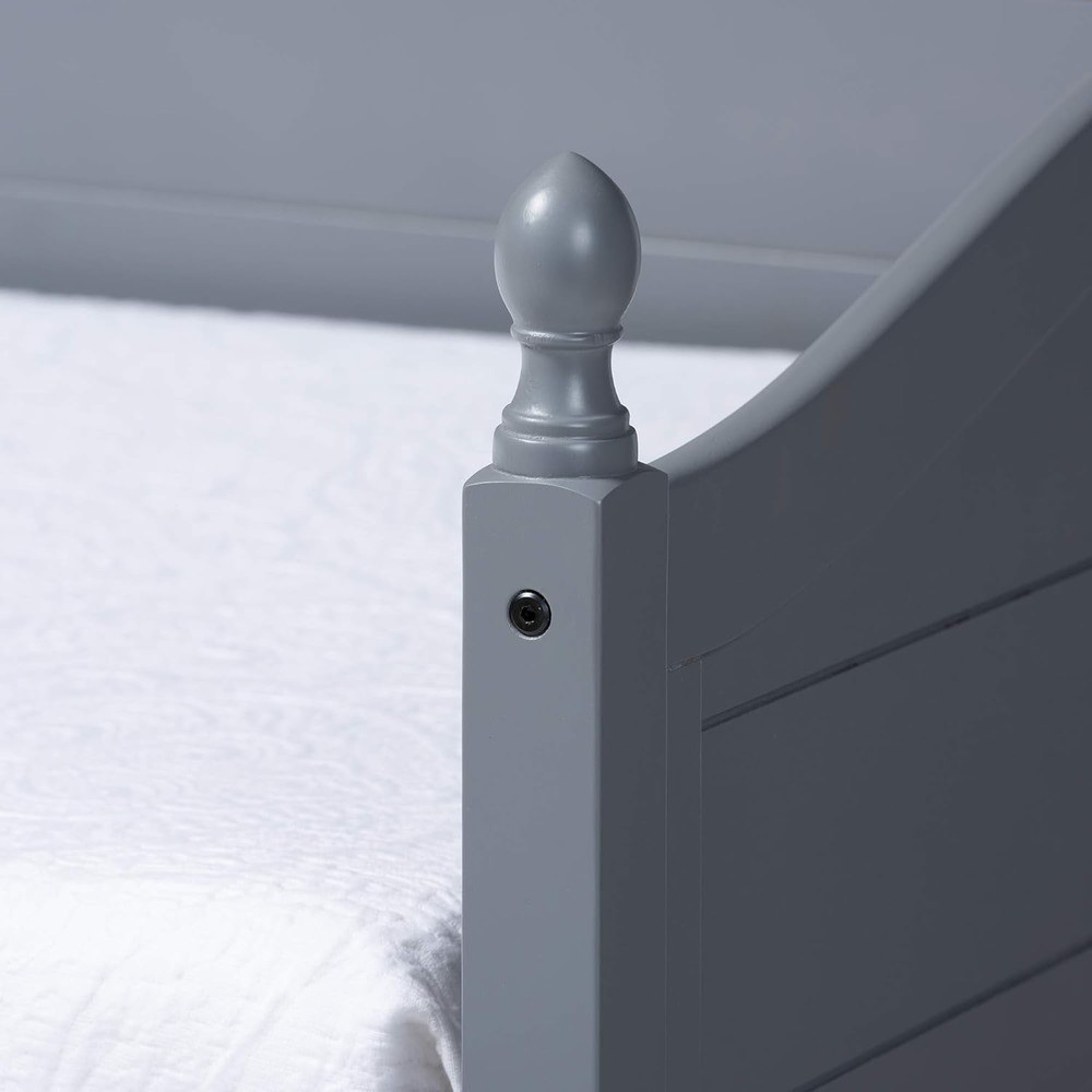 Stylish Grey Single Daybed for Comfortable Sleeping and Relaxing