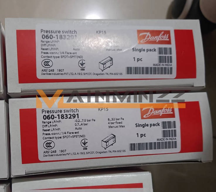 1PC Danfoss Pressure Switch KP15 060-183291 New