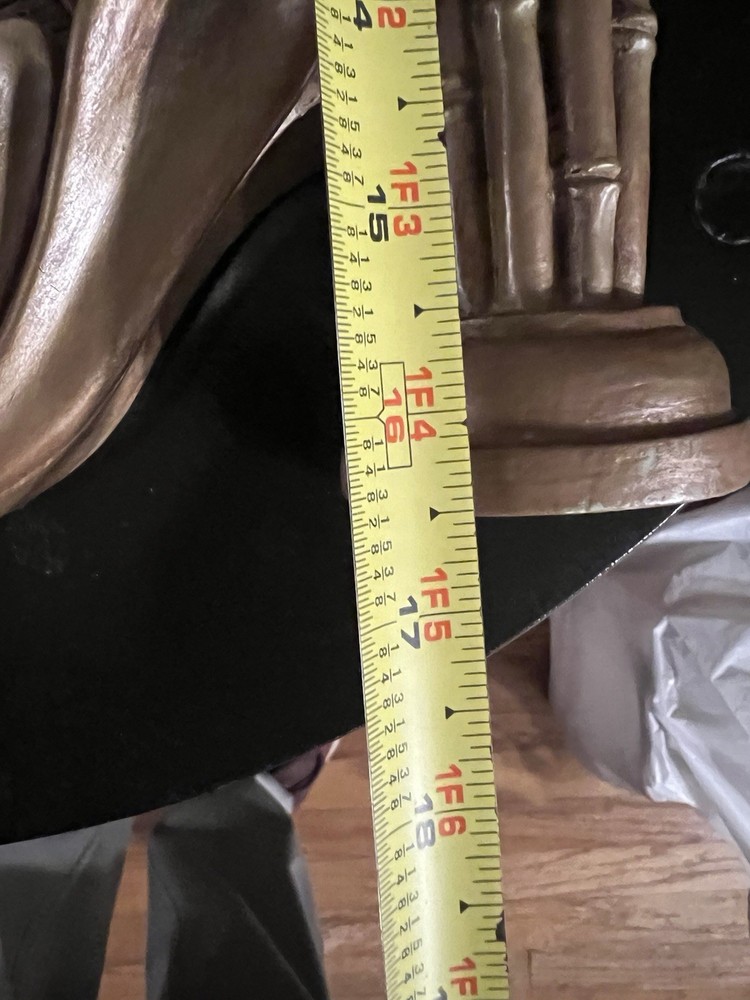 ANTIQUE Plaster Pineapple Vintage WALL CLOCK -