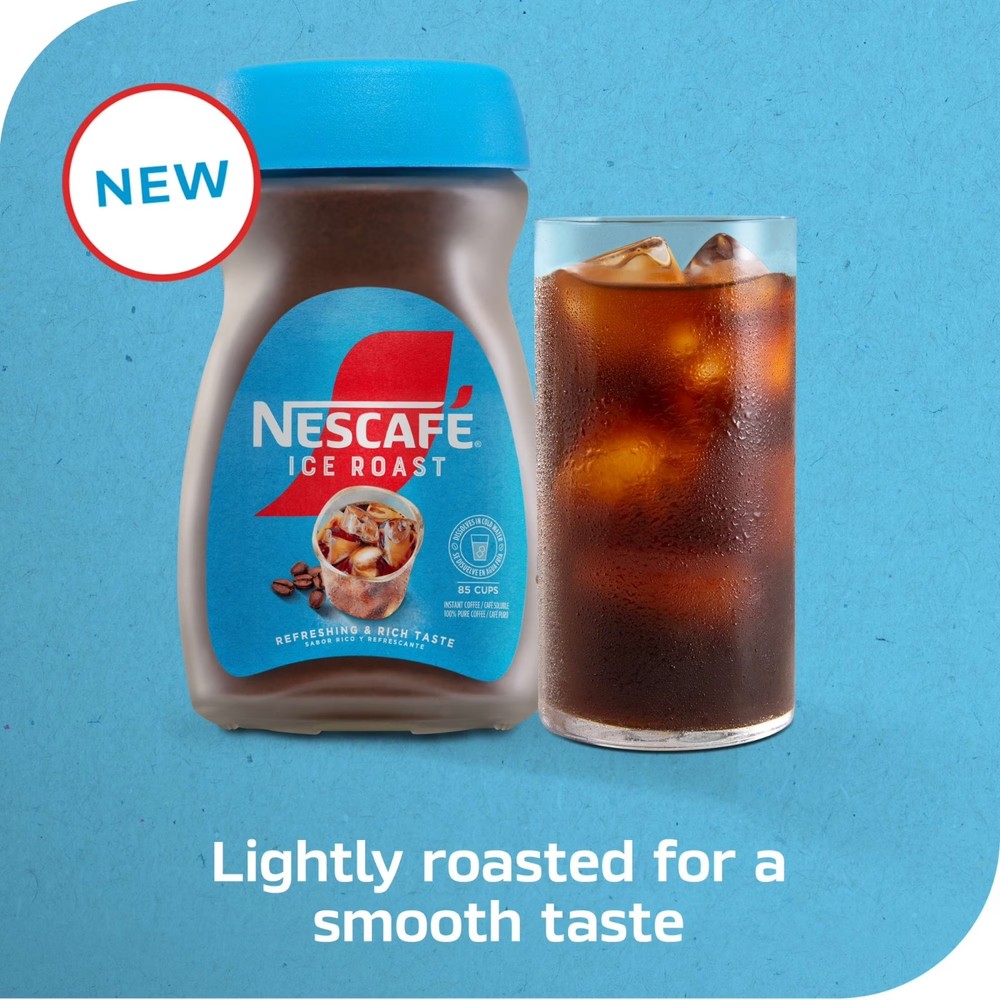Nescafé Ice Roast, Instant Coffee, 6 oz