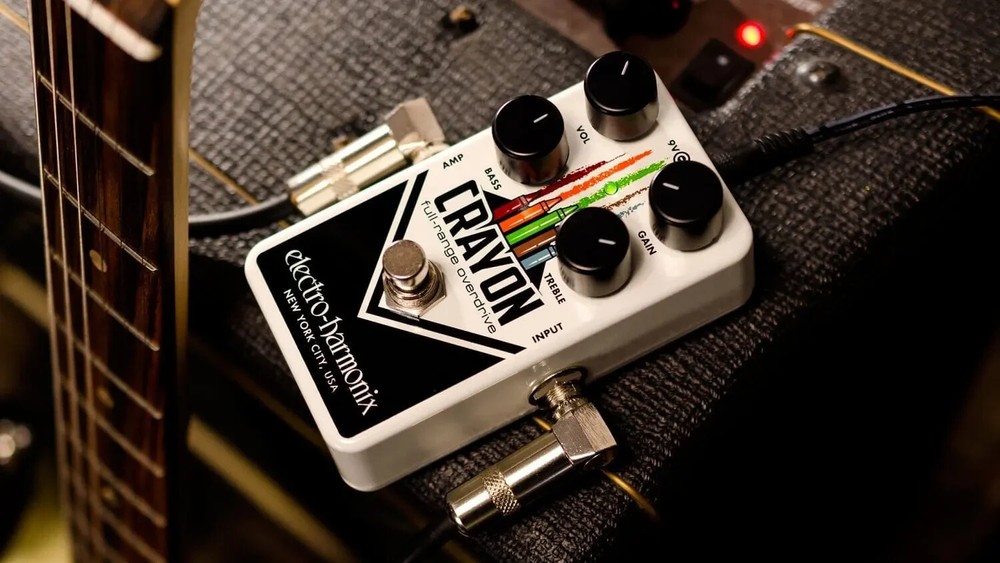 EHX Crayon Full Range Overdrive Pedal