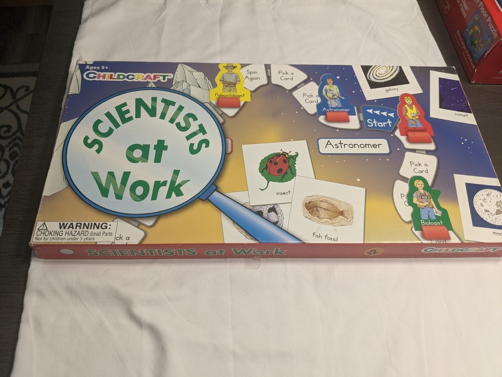 SCIENTISTS AT WORK CHILDCRAFT AGES 5+