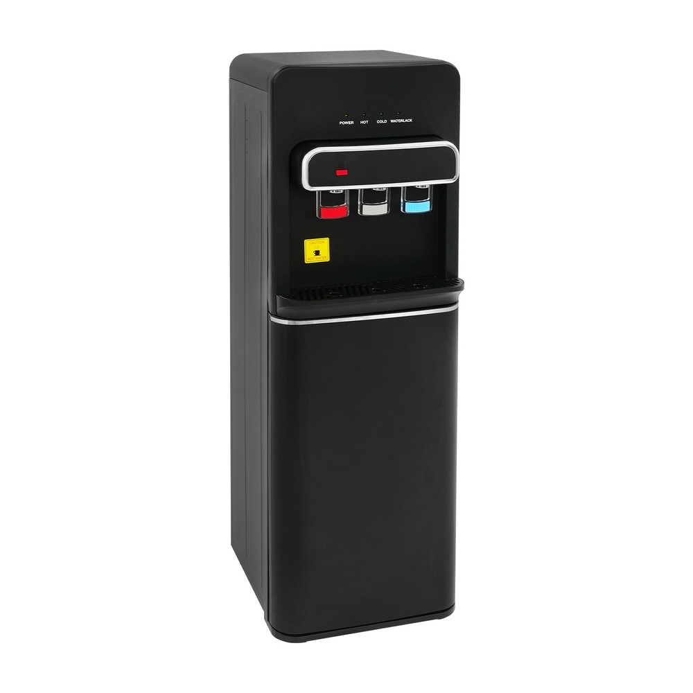 Bottom Loading Hot & Cold and Room Temperature Water Dispenser Cooler Black