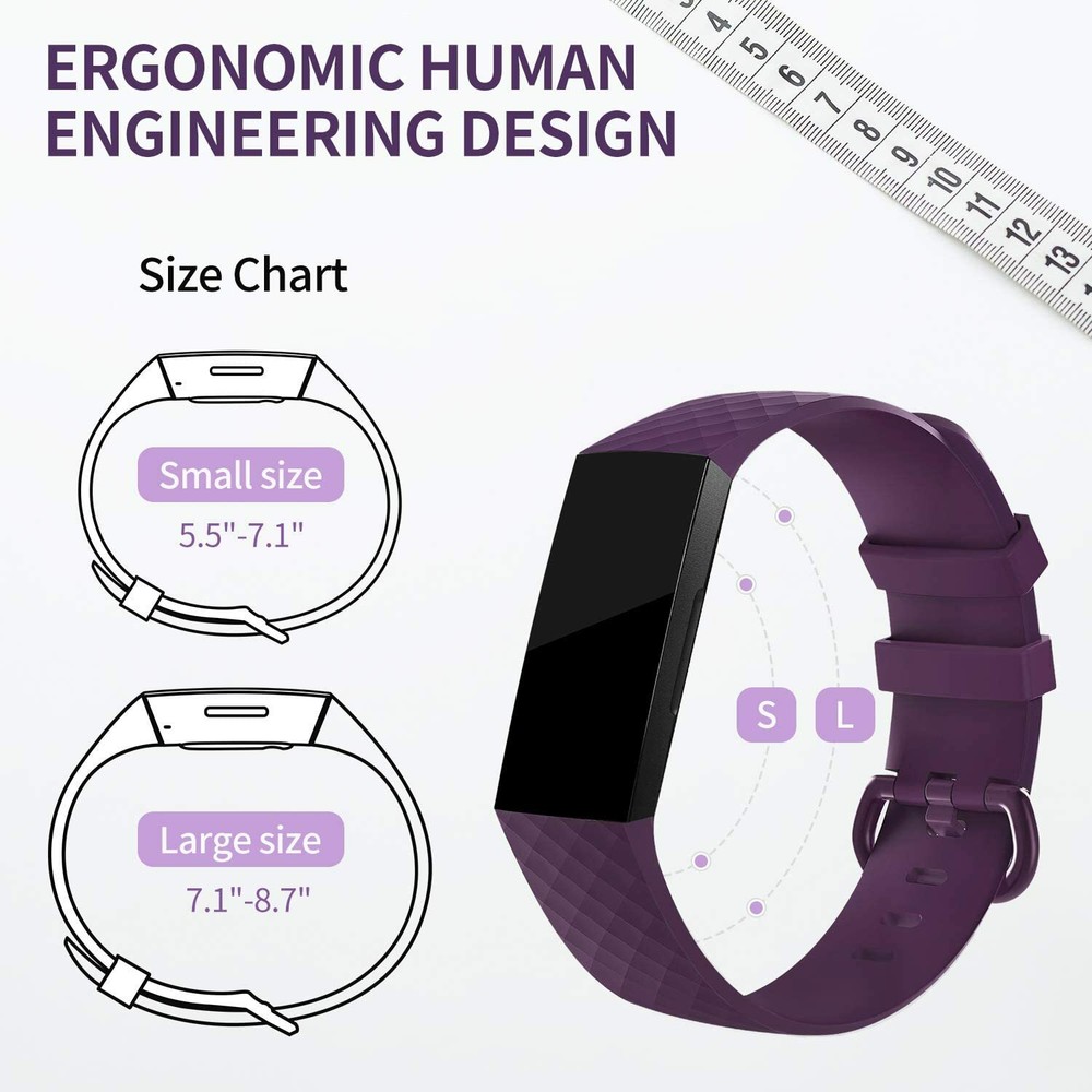 Bands Compatible with Fitbit Charge 4 Fitbit Charge 3 Fitbit Charge 3 SE