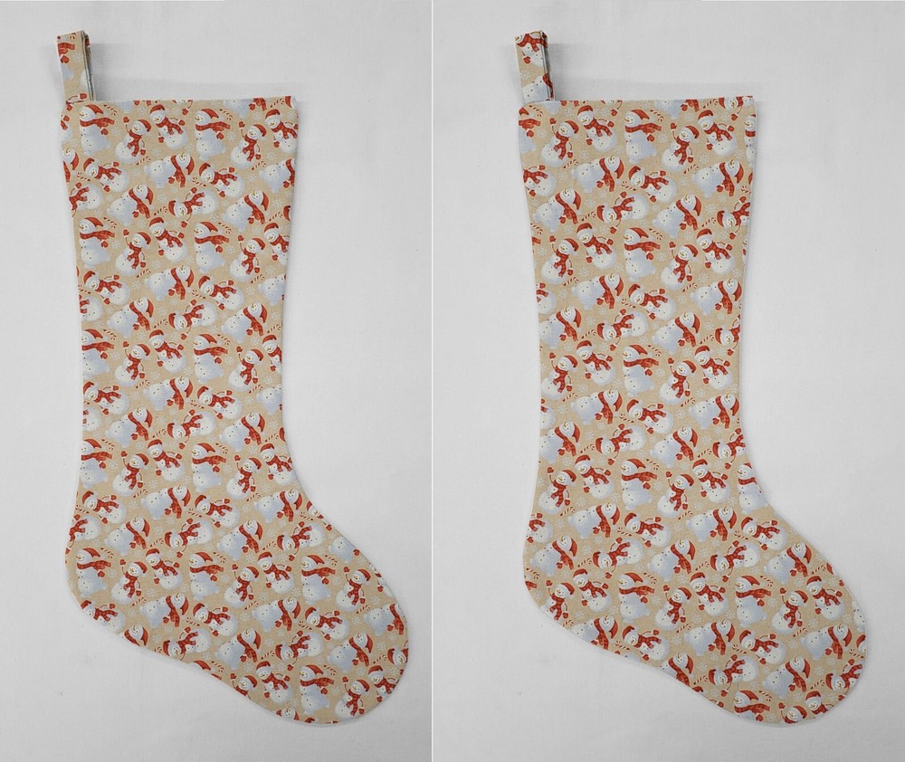 Snowman Christmas Stocking