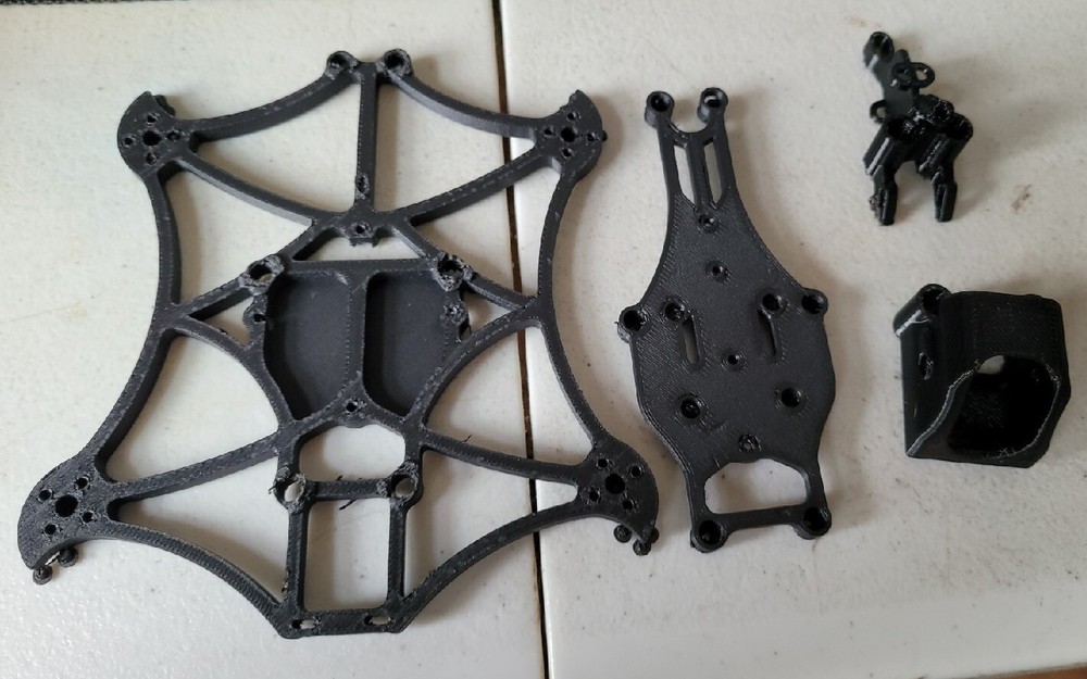 PTEROMYS 2.5" 3D Printed FPV Drone Frame