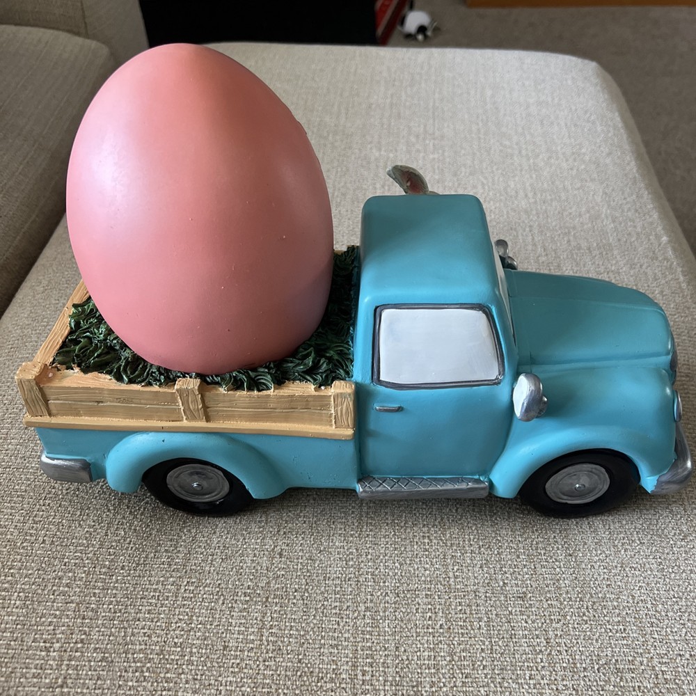 Light Up Easter Egg Truck New