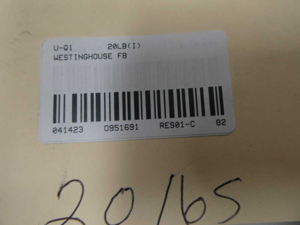 Westinghouse FB Current Transformer 800:5a