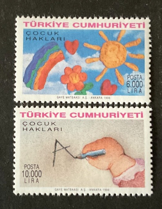Stamps Turkey Scott #2641-2 never hinged