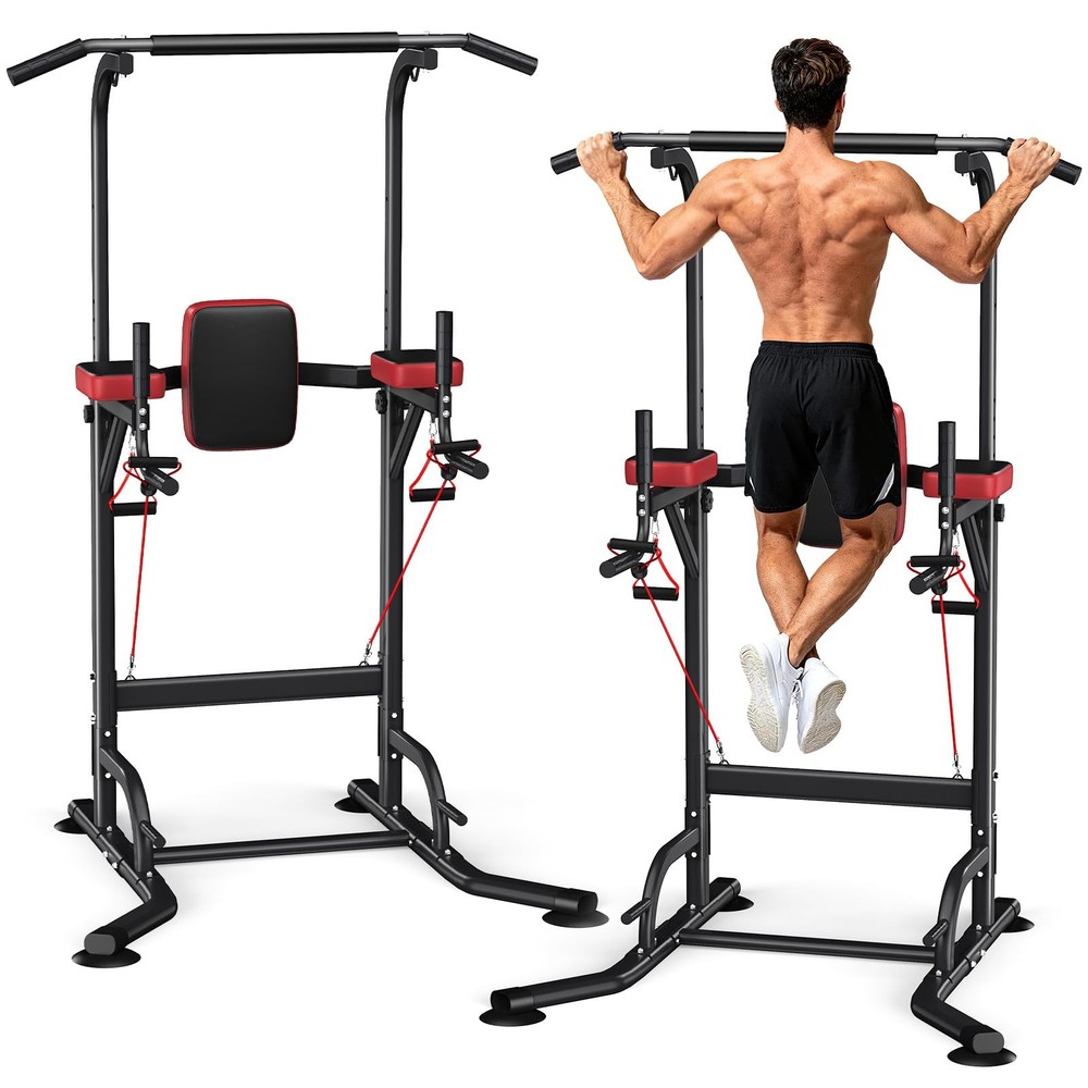 Pull Up Bar Free Standing for Multi-Function Home Gym Strength, Pull Up Dip S...