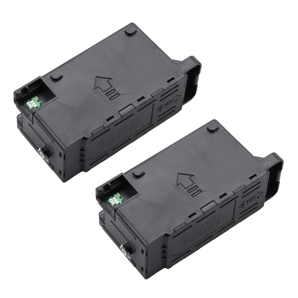 2* C9345 Maintenance Box For Epson EcoTank Pro Printer Waste Ink Pad Replace