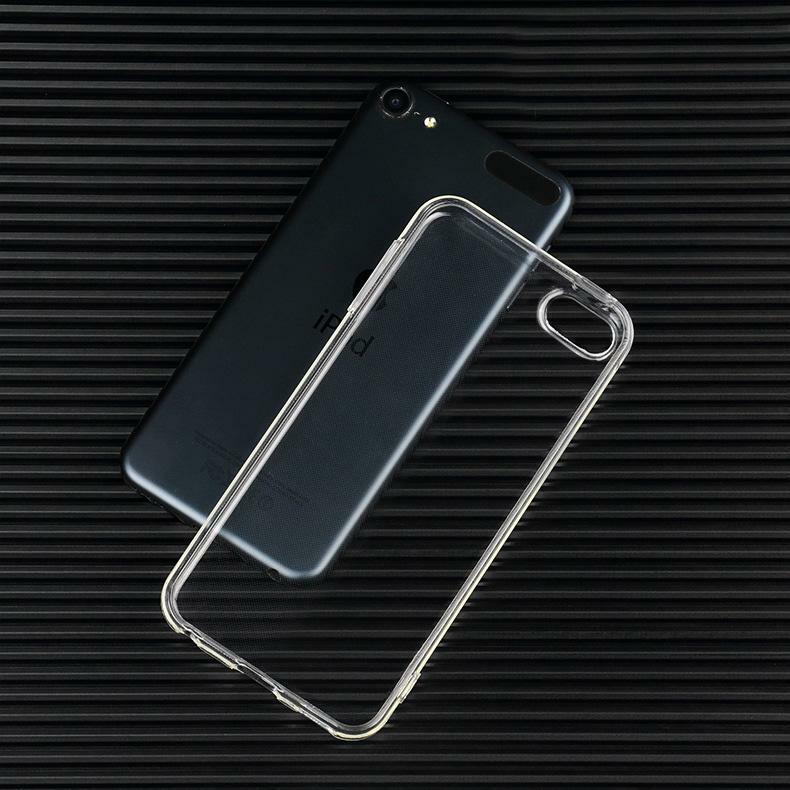 iPod Touch 5th 6th & 7th Generation - 2 Pack Soft Silicone TPU Rubber Clear Case