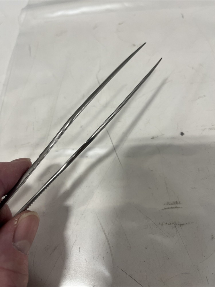 Codman 80-2912 Bayonet Malis Forceps, 178mm (N)