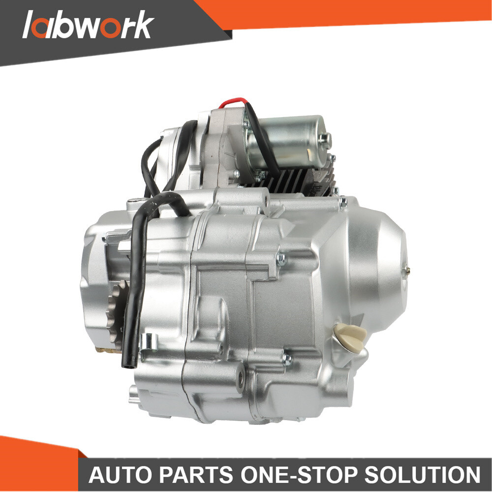 Labwork 125CC 4-Stroke Engine Motor Semi-Auto Electric Start Reverse For ATV