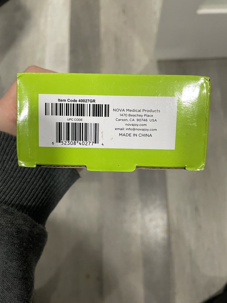 NOVA Walker Glide Skis, One Pair, Gray 40027GR