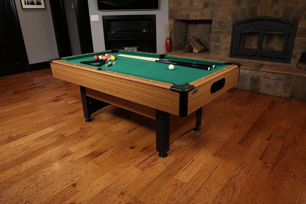 Mizerak Dynasty 6.5' Space Saver Billiard Table w/ Ball Return & Accessories