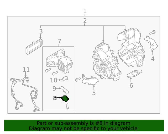 Genuine Nissan Intake Case Bracket 27751-4BU1A