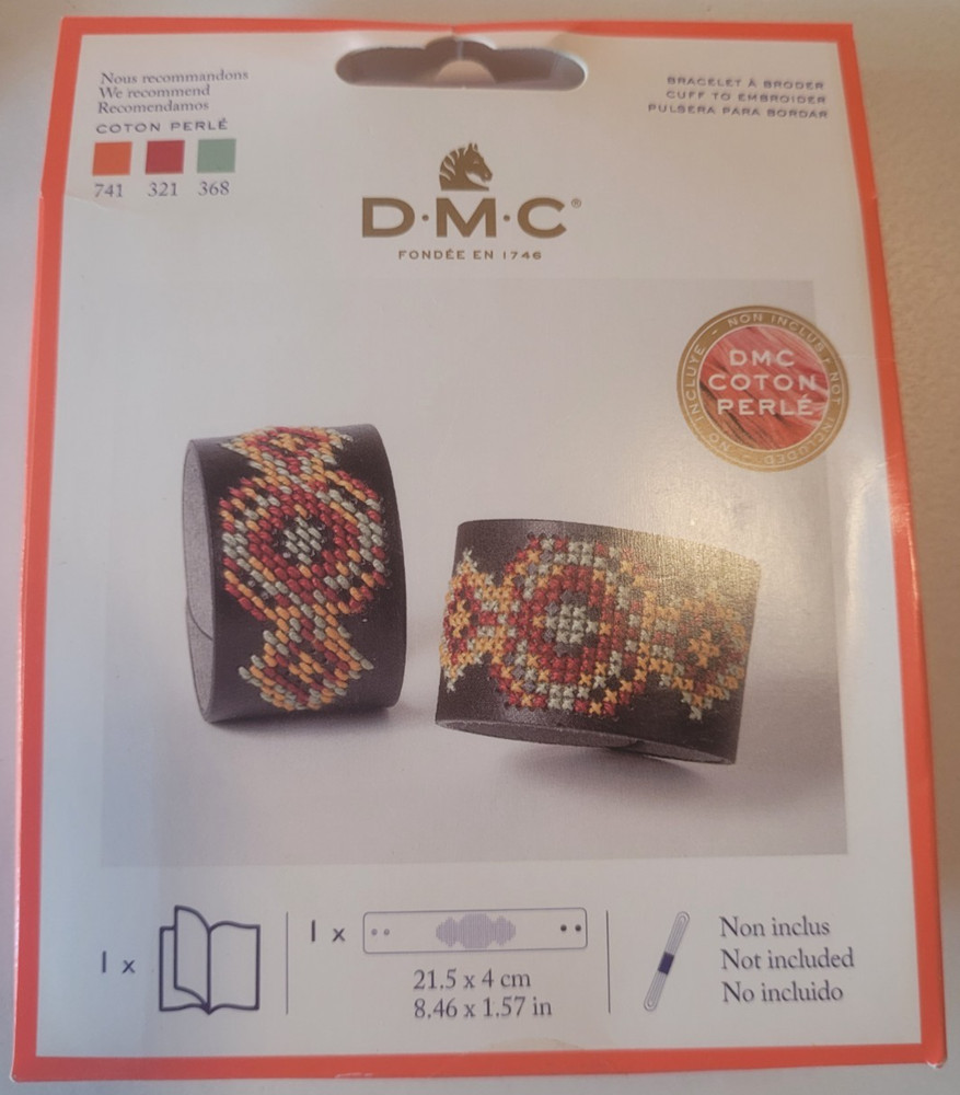 DMC Cuff to Embroider