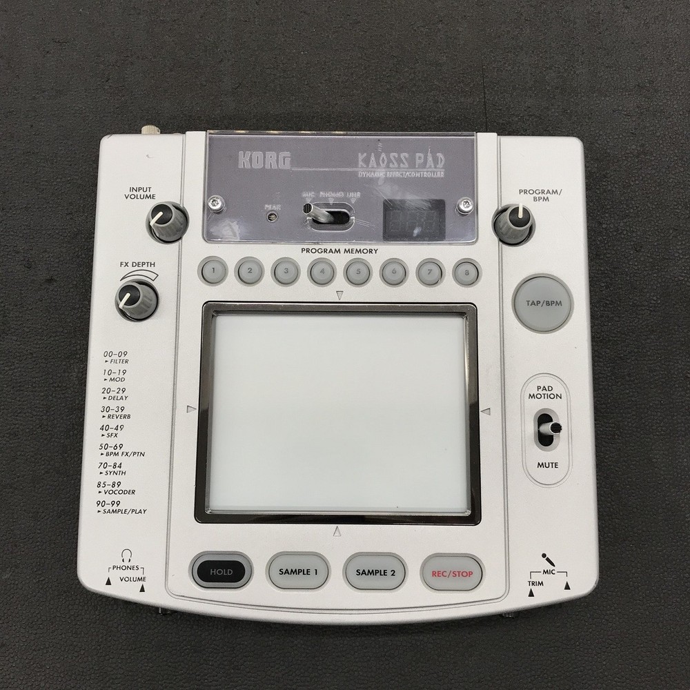 KORG Kaoss Pad 2 Dynamic Effect Controller Touch Pad Synthesizer Japan