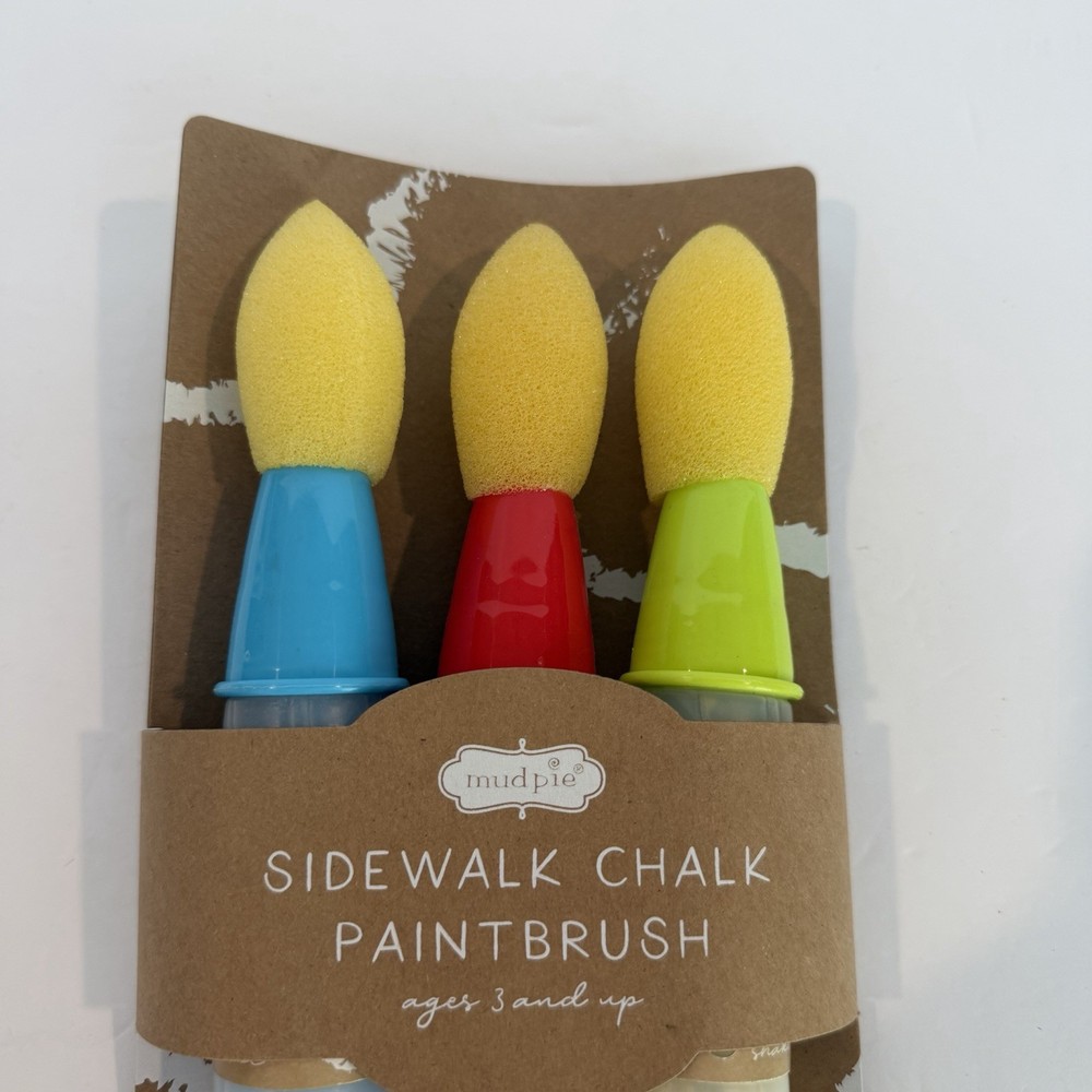 Mudpie Sidewalk Chalk Paintbrush NEW