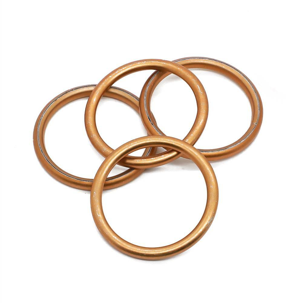 4 Pack Exhaust Gasket for Honda CB750A CB750C CB750F CB750K CB750SC CB750L