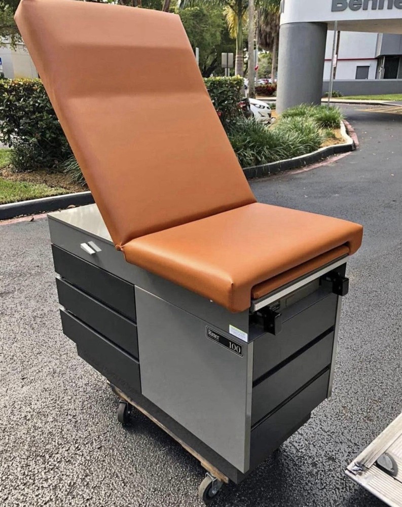 Ritter 104 Examination Table Orange