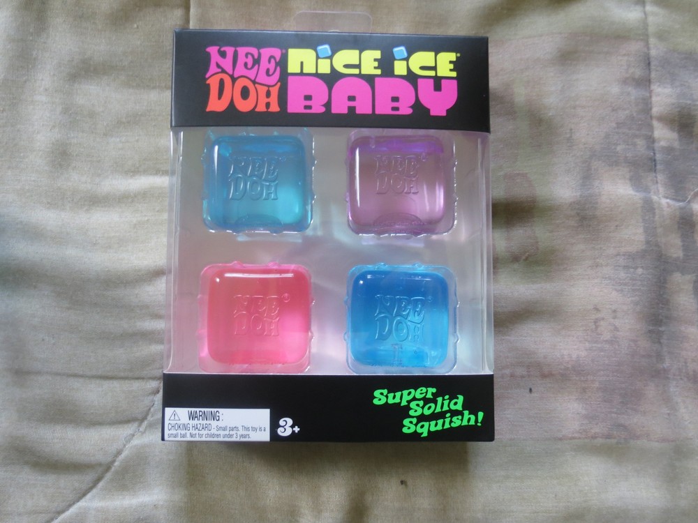 NEE DOH NICE ICE BABY SUPER SOLID SQUISH 4 IN PACK