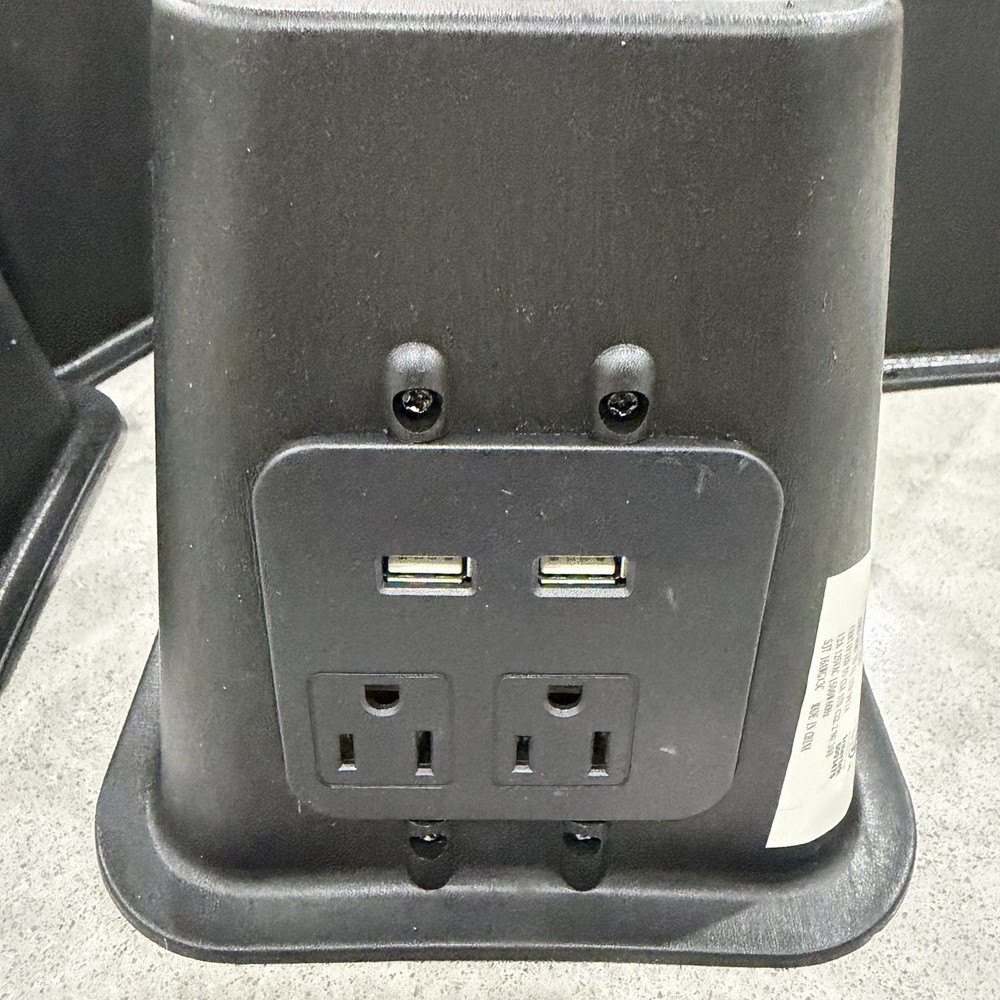 4 - 8" Bed Risers With USB Ports & Outlets