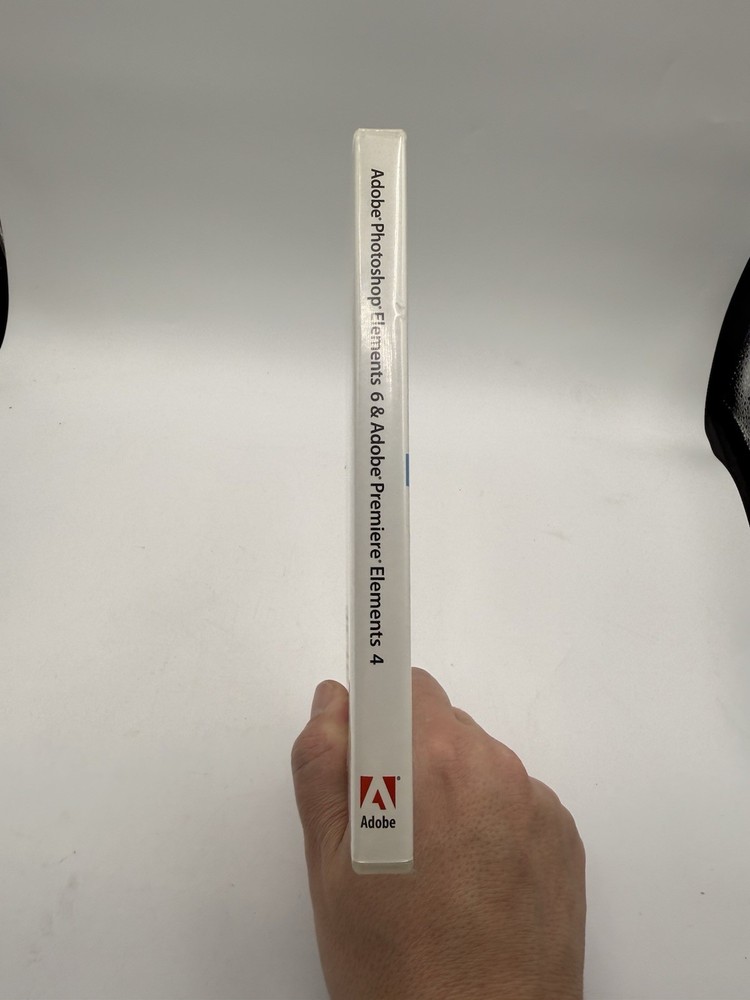 Adobe Photoshop Elements 6 & Premiere Elements 4 Disks w/ Serials