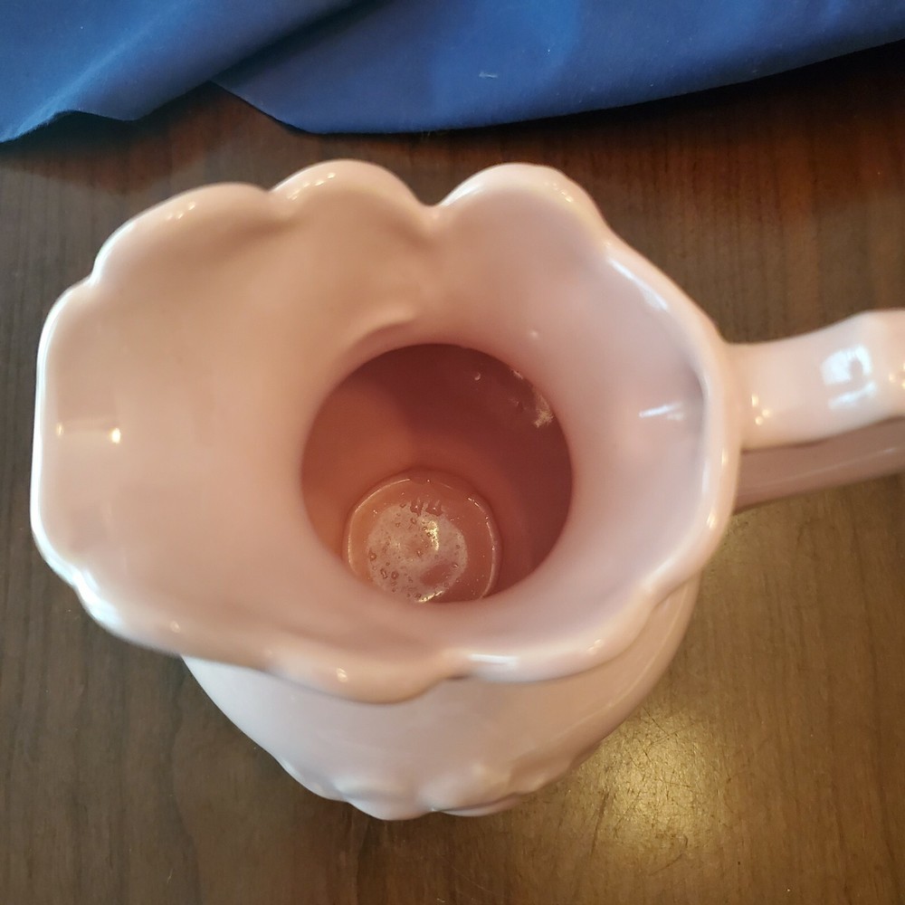 Comark Pink Ceramic Pitcher USA, 6", #224