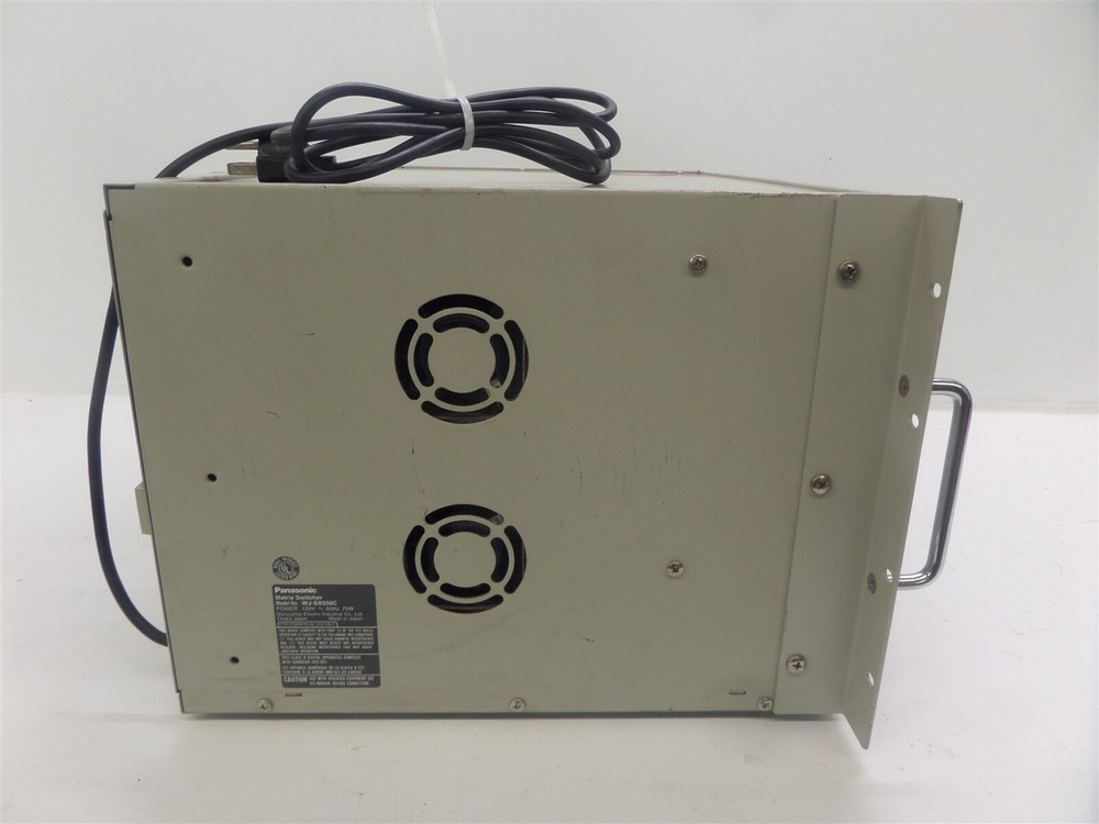 Panasonic WJ-SX550C Matrix Switcher System